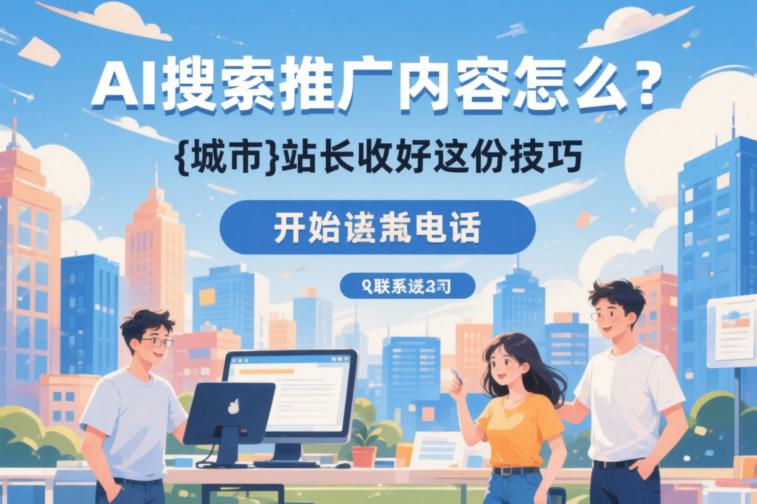 AI搜索推广内容怎么写？河池站长收好这份技巧