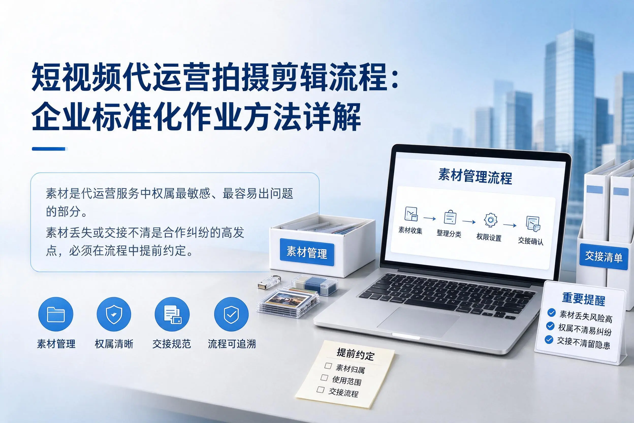 短视频代运营拍摄剪辑流程:河池企业标准化作业方法详解