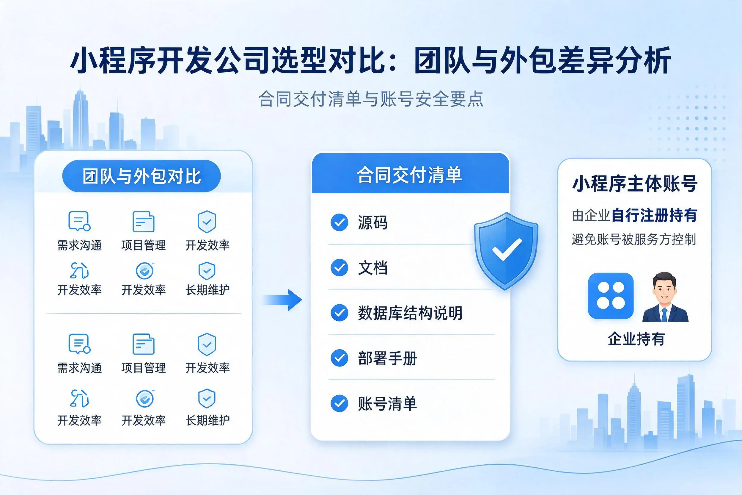 河池小程序开发公司选型对比：团队与外包差异分析