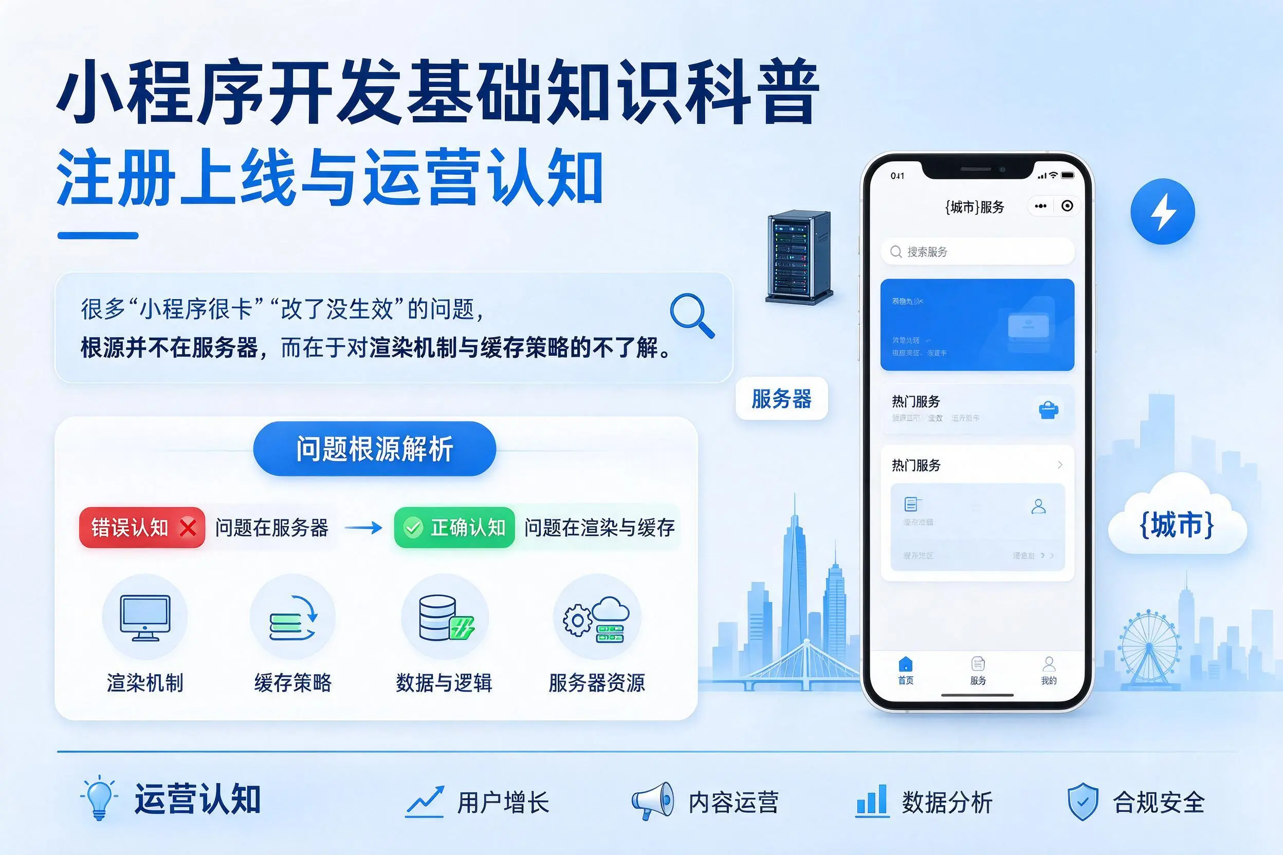河池小程序开发基础知识科普：注册上线与运营认知